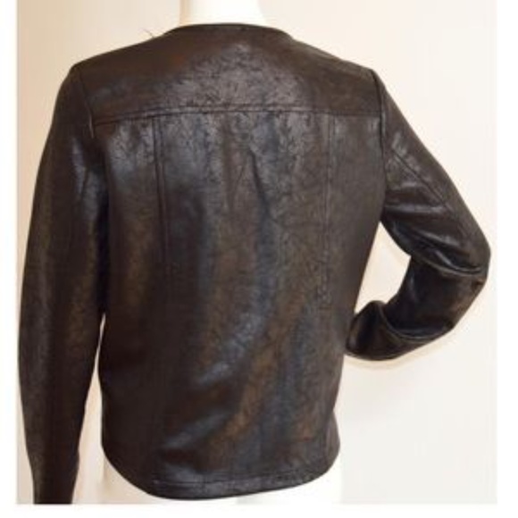 Libby Edelman Black New Jacket Size: 6 (S) - Picture 3 of 9